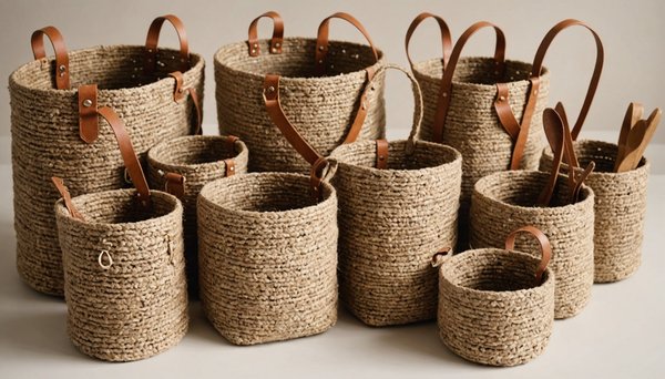 Découvrez des accessoires en jute écoresponsables à prix doux