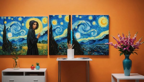 Explorez l'univers vibrant de la peinture femme moderne